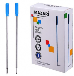 Стержень шар Mazari 105мм 0,7мм металл синий М-7949-70