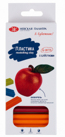 Пластика Я- художник! 6цв 120г запекаемая с блестками 222411512