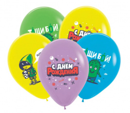 Шар воздушный 12" SEMPERTEX С ДР Геймеры Звездный
