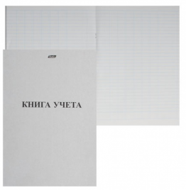 Книга учета 48л А4 пустографка газетка вертик
