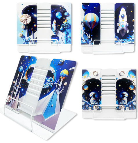 Подставка для книг KWELT метал In space 21*19см фото 1