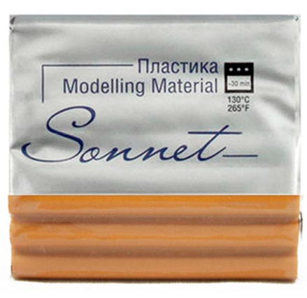Пластика Sonnet брус 56г металлик золото ацтеков фото 1