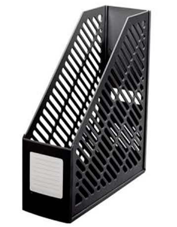 Лоток вертикальный ЕК Base Classic 90мм черный фото 1
