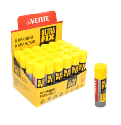 Клей-карандаш deVente 21гр Ultra Fix основа PVA фото 1