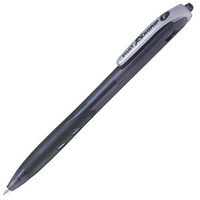 Ручка шар Pilot 0,7 Rexgrip BPRG-10R-F-B автомат черная корпус  фото 1