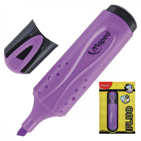 Текстовыделитель Maped Fluo Peps Classic фиолетовы фото 1
