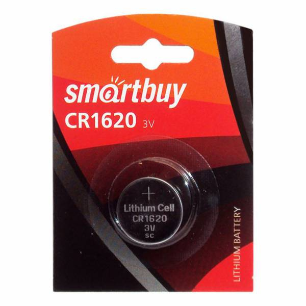 Батарейка Smartbuy CR1620/1B фото 1