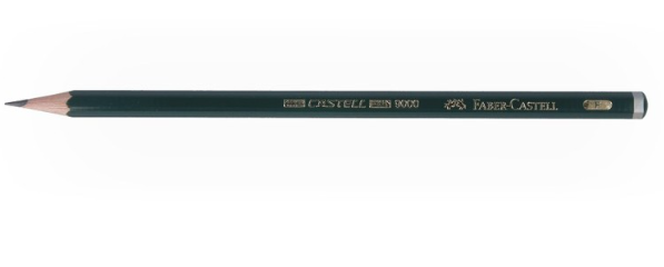 Карандаш ч/гр Faber Castell F 9000 фото 1