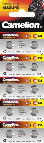 Батарейка Camelion G9-10BL фото 1