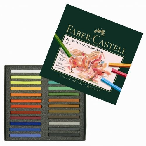 Пастель Faber Castell Polychromos 24цв кар/уп 1285 фото 1