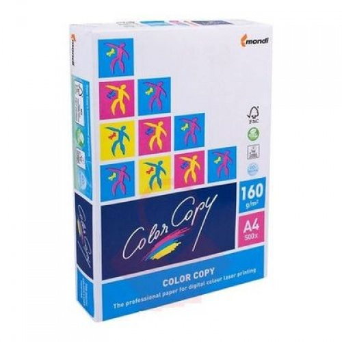 Бумага офисная Color copy 160г А4 250л Mondi фото 1