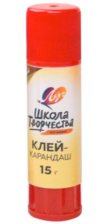 Клей-карандаш Луч 15г Школа творчества фото 1