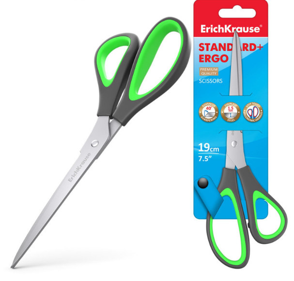 Ножницы ЕК 19см Standart+Ergo фото 1