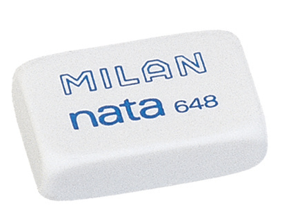 Ластик MILAN 648 Nata 31*13*9мм универсальный фото 1