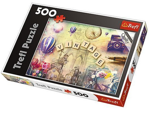 Пазлы 500 Trefl Винтаж фото 1