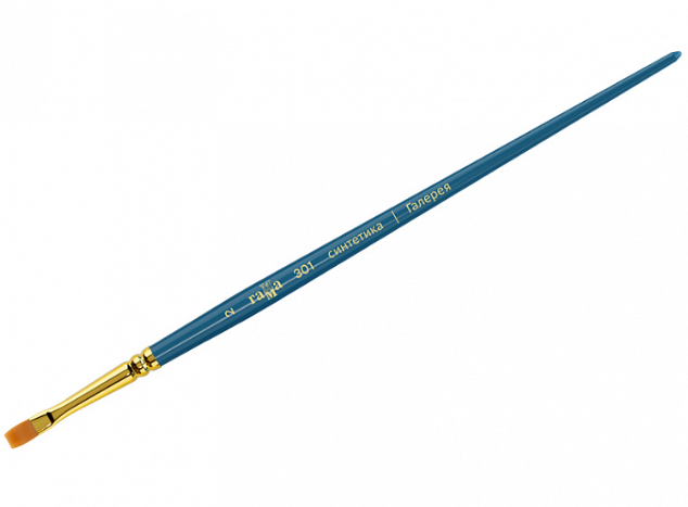 Кисть Pinax Artists Hi-Tech Синтетика имитация колонка плоская №6224006 фото 1