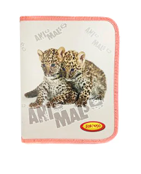 Папка А5 Лимпопо на молнии Animals 230*180*25мм пластик LPR0508 фото 1