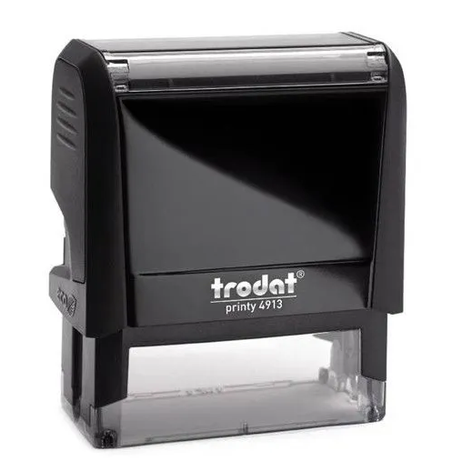 Оснастка Trodat 4913 для штампа 58*22мм черный корпус фото 1