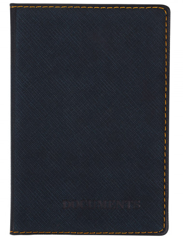 Обложка для автодокументов Спейс Denim экокожа антрацит фото 1