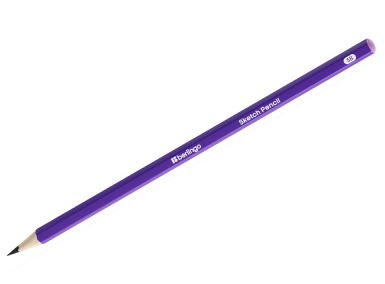 Карандаш ч/гр Berlingo Sketch Pencil 3B шестигранный, заточен. фото 1
