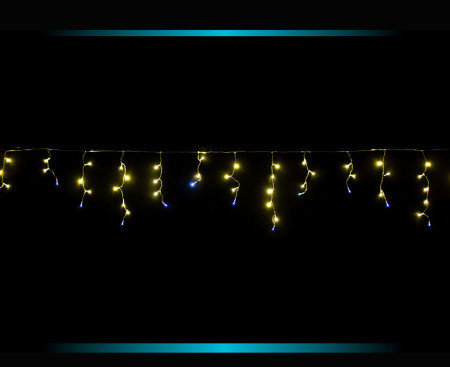 Гирлянда В 68 led бахрома тепло-белый пр.пр 3м 3*4 фото 1