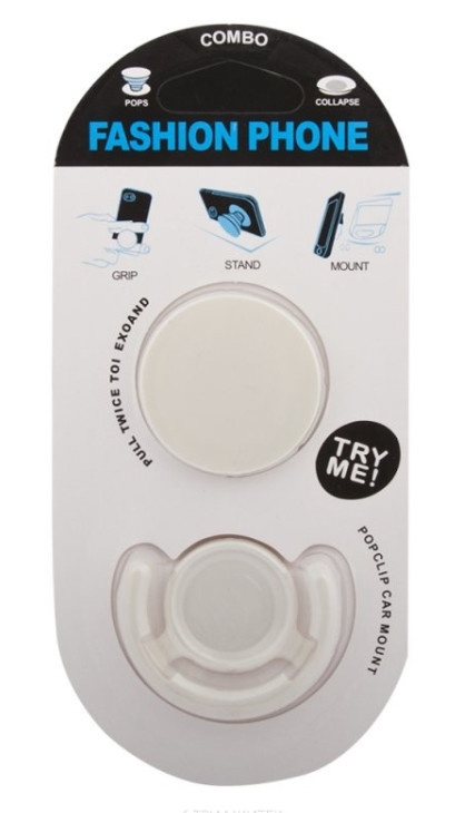 Держатель-подставка Popsocket с авто держателем фото 1