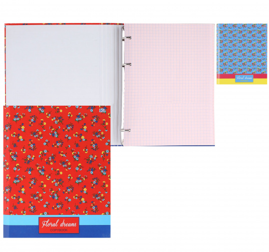 Тетрадь 200л на кольцах Floral Dreams БД 4329 фото 1
