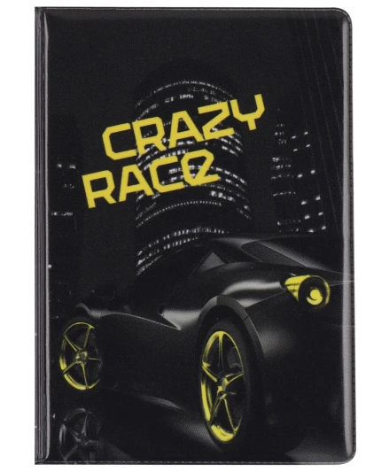 Обложка для паспорта КОКОС ПВХ Speed Racing печать без уголков 232602 фото 1