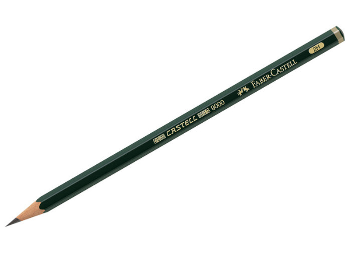 Карандаш ч/гр Faber Castell 2Н 9000 фото 1