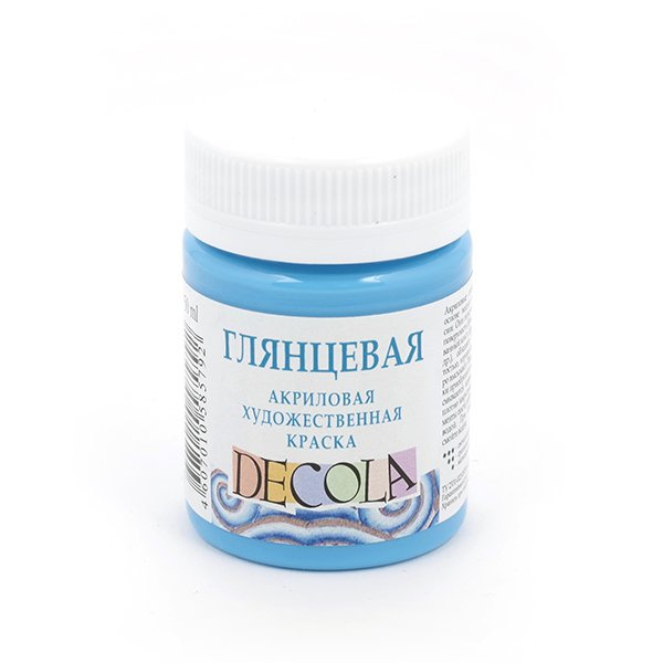 Акрил глянцевый Декола 50мл небесно-голубая 292851 фото 1