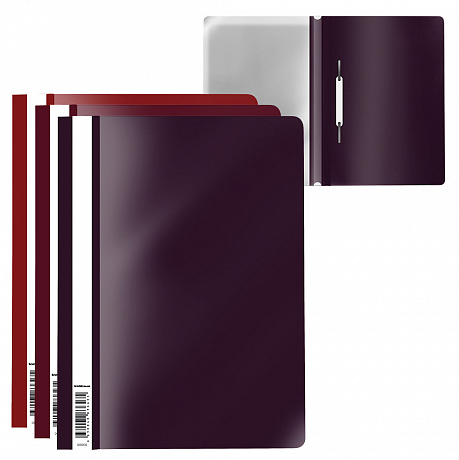 Скоросшиватель ЕК Matt Blackberry Marsala ароматизированные фото 1