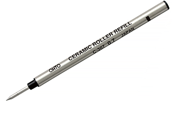 Стержень роллер OHTO Ceramic Roller 0,7мм черный фото 1