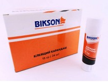 Клей-карандаш Bikson 15г PVA BN0465 фото 1