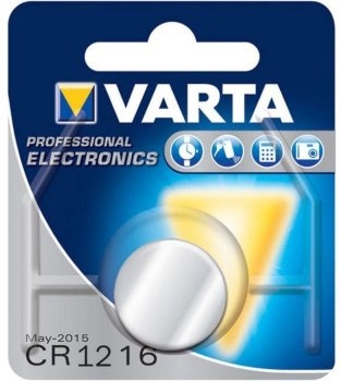 Батарейка VARTA Electronics CR1216 фото 1