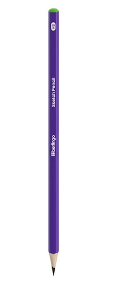 Карандаш ч/гр Berlingo Sketch Pencil HB шестигранный, заточен. фото 1
