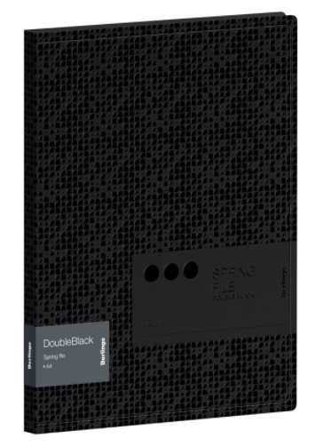 Папка-скоросшиватель Berlingo DoubleBlack 17мм 600 фото 1
